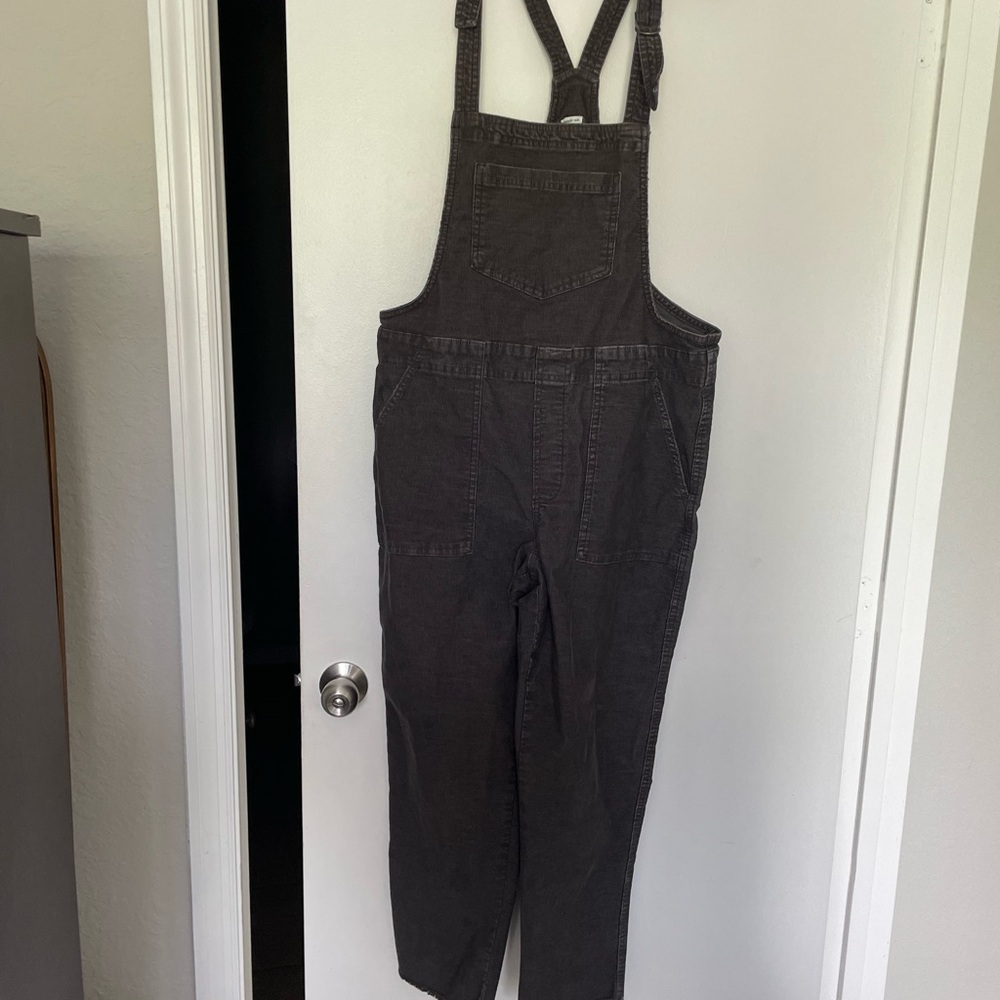 Women's Charcoal Overalls
